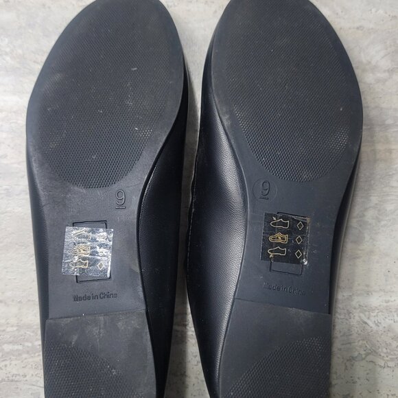 #2 George Black Flats sz 9 - Picture 5 of 6